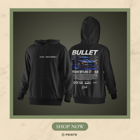 BULLET NISSAN Hoodie